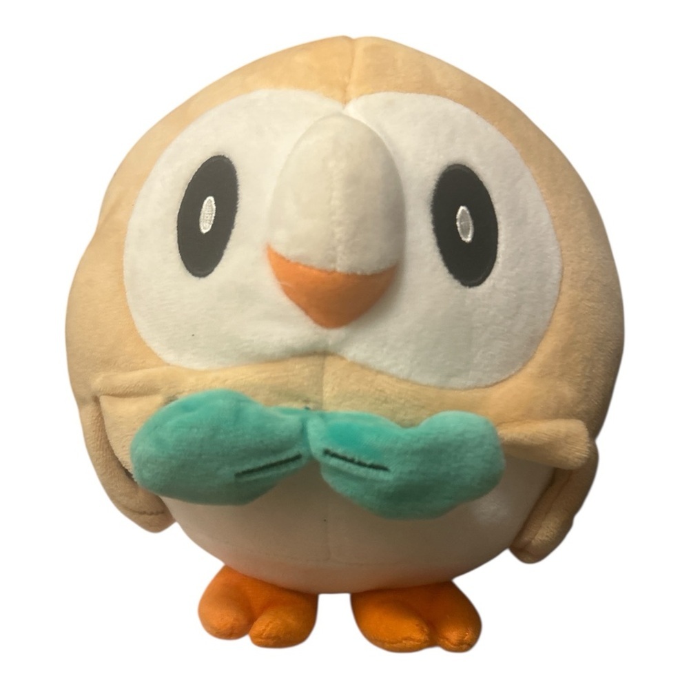 Pokémon Center Exclusive Rowlet‎ Motchiri Manmaru plush!